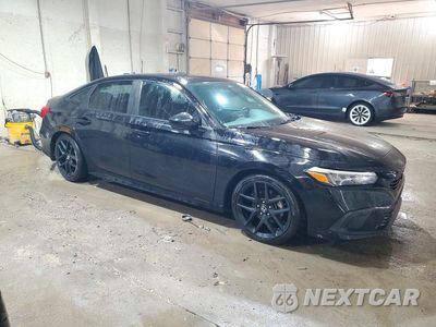 Czwarte zdjęcie samochodu z boku: 2022 HONDA CIVIC SPORT VIN:2HGFE2F5XNH585345 - miniatura