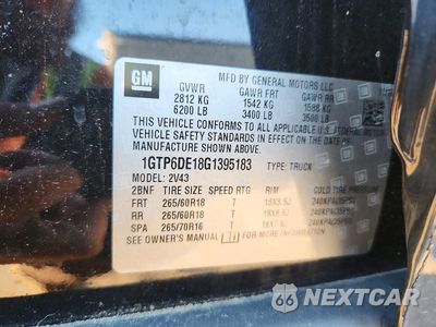 Zdjęcie 12 z 12 samochodu: 2016 GMC CANYON SLT VIN:1GTP6DE18G1395183 - miniatura