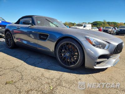 Czwarte zdjęcie samochodu z boku: 2018 MERCEDES-BENZ AMG GT VIN:WDDYK7HA4JA014584 - miniatura