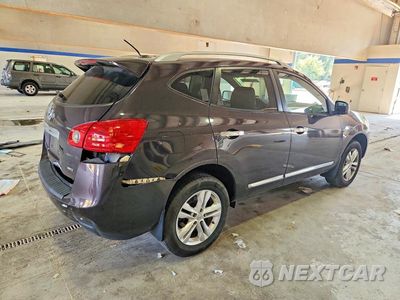 Trzecie zdjęcie samochodu z tyłu: 2015 NISSAN ROGUE SELECT S VIN:JN8AS5MV2FW767702 - miniatura