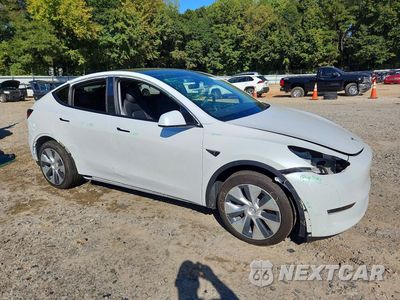 Czwarte zdjęcie samochodu z boku: 2021 TESLA MODEL Y VIN:5YJYGDEE1MF278942 - miniatura