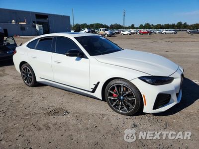 Czwarte zdjęcie samochodu z boku: 2024 BMW I4 EDRIVE 40 VIN:WBY73AW02RFS55633 - miniatura