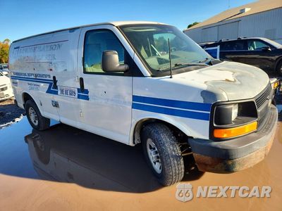 Czwarte zdjęcie samochodu z boku: 2009 CHEVROLET EXPRESS G3500 VIN:1GCHG35C091133772 - miniatura