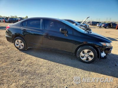 Czwarte zdjęcie samochodu z boku: 2015 HONDA CIVIC LX VIN:19XFB2F51FE118075 - miniatura