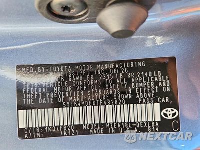Zdjęcie 13 z 13 samochodu: 2026 TOYOTA COROLLA LE VIN:5YFB4MDE6TP482820 - miniatura