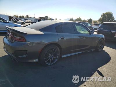 Trzecie zdjęcie samochodu z tyłu: 2020 DODGE CHARGER SCAT PACK VIN:2C3CDXGJ6LH180159 - miniatura