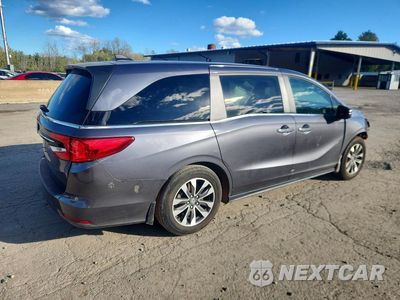 Trzecie zdjęcie samochodu z tyłu: 2024 HONDA ODYSSEY EXL VIN:5FNRL6H65RB053950 - miniatura
