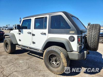 Drugie zdjęcie samochodu z przodu: 2014 JEEP WRANGLER UNLIMITED SPORT VIN:1C4BJWDG2EL317476 - miniatura