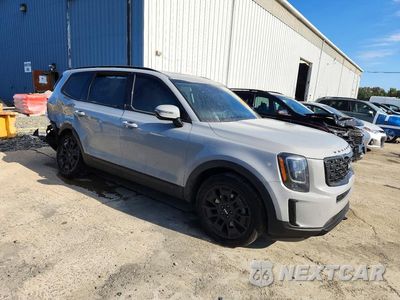 Czwarte zdjęcie samochodu z boku: 2022 KIA TELLURIDE SX VIN:5XYP5DHC9NG318240 - miniatura