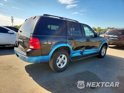 Trzecie zdjęcie samochodu z tyłu: 2002 FORD EXPLORER XLT VIN:1FMZU73E12UB61816 - miniatura