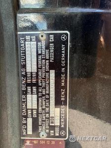 Zdjęcie 10 z 10 samochodu: 1988 MERCEDES-BENZ 560SL VIN:WDB3A4806JA087076 - miniatura