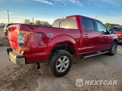 Trzecie zdjęcie samochodu z tyłu: 2019 FORD F150 SUPERCREW VIN:1FTEW1EP3KFA58250 - miniatura