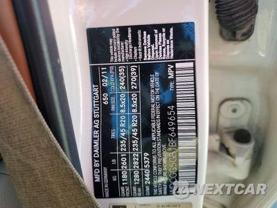 Zdjęcie 14 z 14 samochodu: 2011 MERCEDES-BENZ GLK 350 VIN:WDCGG5GB1BF649654 - miniatura