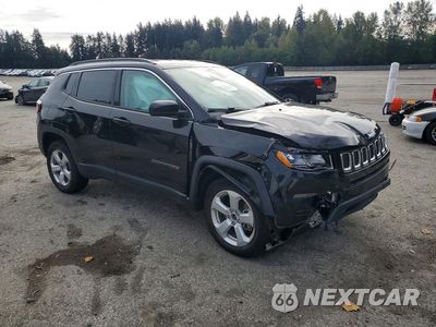 Czwarte zdjęcie samochodu z boku: 2021 JEEP COMPASS LATITUDE VIN:3C4NJDBB6MT562339 - miniatura