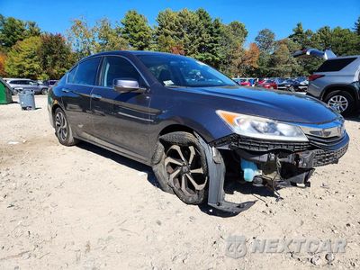 Czwarte zdjęcie samochodu z boku: 2017 HONDA ACCORD EXL VIN:1HGCR2F83HA229842 - miniatura