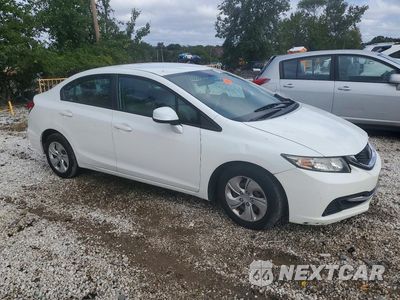Czwarte zdjęcie samochodu z boku: 2015 HONDA CIVIC LX VIN:19XFB2F58FE703946 - miniatura