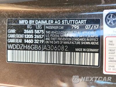 Zdjęcie 12 z 12 samochodu: 2018 MERCEDES-BENZ E 400 4MATIC VIN:WDDZH6GB6JA306082 - miniatura