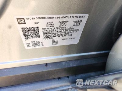 Zdjęcie 12 z 12 samochodu: 2026 CHEVROLET EQUINOX LT VIN:3GNAXHEG2TL291359 - miniatura