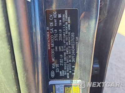 Zdjęcie 12 z 12 samochodu: 2019 KIA FORTE LXS VIN:3KPF24AD4KE076389 - miniatura