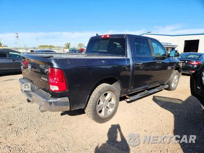 Trzecie zdjęcie samochodu z tyłu: 2016 RAM 1500 SLT VIN:1C6RR7LM3GS206438 - miniatura
