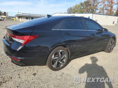 Trzecie zdjęcie samochodu z tyłu: 2023 HYUNDAI ELANTRA LIMITED VIN:KMHLN4AJ7PU063124 - miniatura