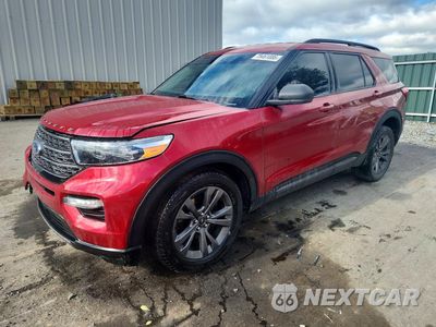 2021 FORD EXPLORER XLT 1FMSK8DH8MGA26386 - główne zdjęcie licytacji z USA - miniatura