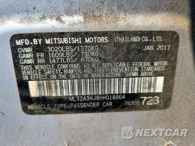 Zdjęcie 13 z 13 samochodu: 2017 MITSUBISHI MIRAGE ES VIN:ML32A3HJ8HH018864 - miniatura