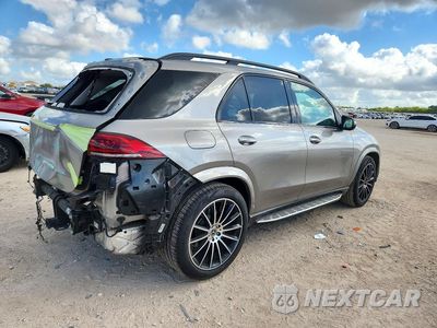 Trzecie zdjęcie samochodu z tyłu: 2022 MERCEDES-BENZ GLE 350 VIN:4JGFB4JB1NA601801 - miniatura