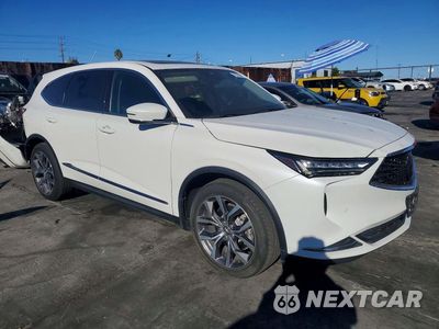 Czwarte zdjęcie samochodu z boku: 2023 ACURA MDX TECHNOLOGY VIN:5J8YD9H4XPL003694 - miniatura