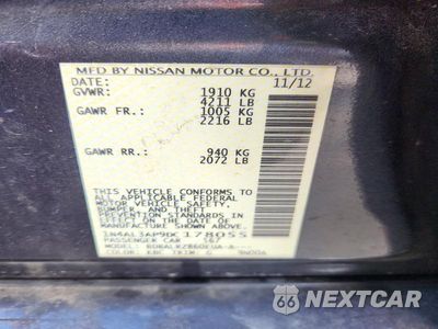Zdjęcie 12 z 12 samochodu: 2013 NISSAN ALTIMA 2.5 VIN:1N4AL3AP9DC178055 - miniatura