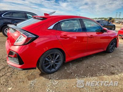 Trzecie zdjęcie samochodu z tyłu: 2020 HONDA CIVIC EX VIN:SHHFK7H69LU205262 - miniatura