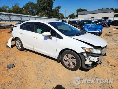 Czwarte zdjęcie samochodu z boku: 2015 HONDA CIVIC LX VIN:19XFB2E5XFE040042 - miniatura