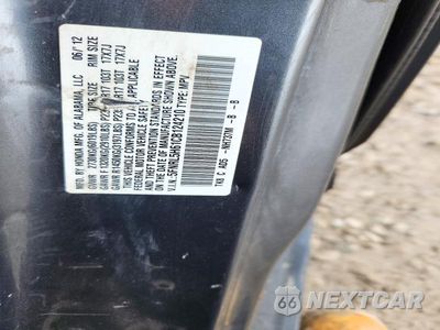 Zdjęcie 13 z 13 samochodu: 2012 HONDA ODYSSEY EXL VIN:5FNRL5H61CB124210 - miniatura