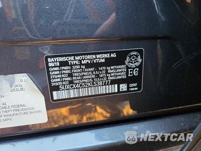 Zdjęcie 14 z 14 samochodu: 2019 BMW X7 XDRIVE50I VIN:5UXCX4C52KLS38777 - miniatura
