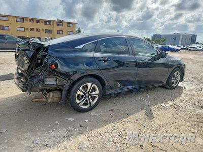 Trzecie zdjęcie samochodu z tyłu: 2018 HONDA CIVIC LX VIN:2HGFC2F52JH608228 - miniatura