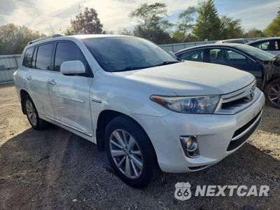 Czwarte zdjęcie samochodu z boku: 2012 TOYOTA HIGHLANDER HYBRID LIMITED VIN:JTEDC3EH8C2007453 - miniatura