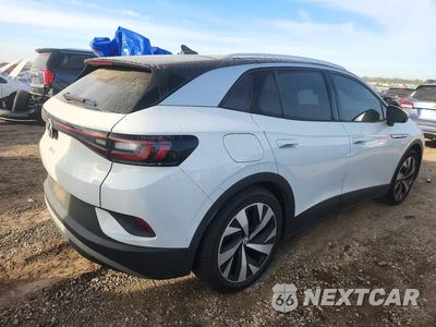Trzecie zdjęcie samochodu z tyłu: 2021 VOLKSWAGEN ID.4 PRO S VIN:WVGKMPE22MP028228 - miniatura