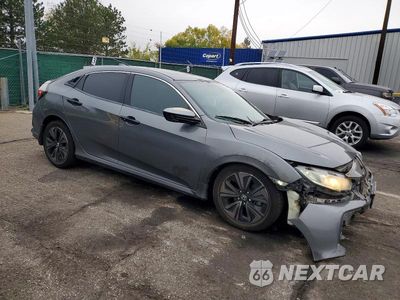 Czwarte zdjęcie samochodu z boku: 2018 HONDA CIVIC EX VIN:SHHFK7H52JU409342 - miniatura