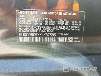 Zdjęcie 13 z 13 samochodu: 2019 BMW X5 XDRIVE40I VIN:5UXCR6C5XKLK87585 - miniatura