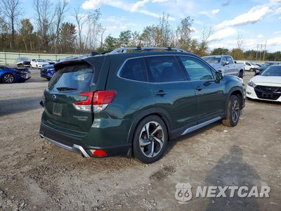 Trzecie zdjęcie samochodu z tyłu: 2023 SUBARU FORESTER TOURING VIN:JF2SKARCXPH530110 - miniatura