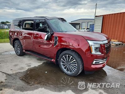 Czwarte zdjęcie samochodu z boku: 2026 NISSAN ARMADA PLATINUM RESERVE VIN:JN8AY3CH3T9720011 - miniatura