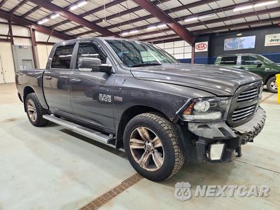Czwarte zdjęcie samochodu z boku: 2014 RAM 1500 SPORT VIN:1C6RR7MTXES147195 - miniatura