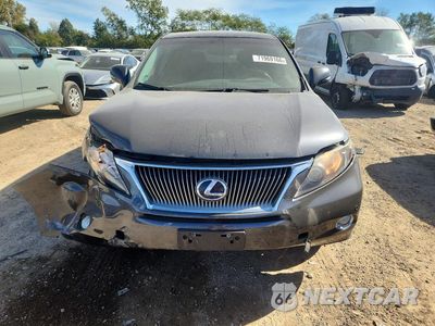 Piąte zdjęcie samochodu w środku: 2011 LEXUS RX 450H VIN:JTJZB1BA9B2004419 - miniatura
