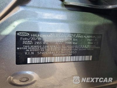 Zdjęcie 12 z 12 samochodu: 2018 HYUNDAI ELANTRA SEL VIN:5NPD84LF2JH325853 - miniatura