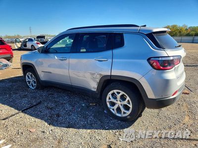 Drugie zdjęcie samochodu z przodu: 2024 JEEP COMPASS LATITUDE VIN:3C4NJDBN1RT110560 - miniatura
