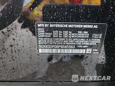 Zdjęcie 14 z 14 samochodu: 2023 BMW X3 SDRIVE30I VIN:5UX43DP08P9R45563 - miniatura