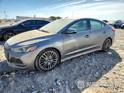 2018 HYUNDAI ELANTRA SPORT KMHD04LB1JU535897 - główne zdjęcie licytacji z USA - miniatura