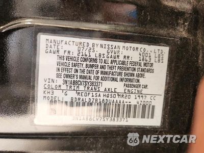 Zdjęcie 13 z 13 samochodu: 2025 NISSAN SENTRA SV VIN:3N1AB8CV7SY383371 - miniatura