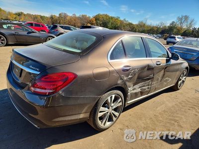 Trzecie zdjęcie samochodu z tyłu: 2015 MERCEDES-BENZ C 300 4MATIC VIN:55SWF4KB7FU059585 - miniatura