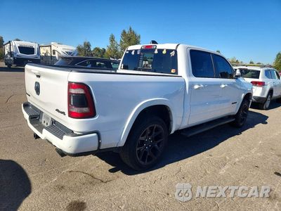 Trzecie zdjęcie samochodu z tyłu: 2020 RAM 1500 LARAMIE VIN:1C6SRFJTXLN239645 - miniatura
